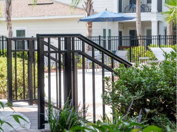 Antebellum Aluminum Railing in Sarasota, Florida