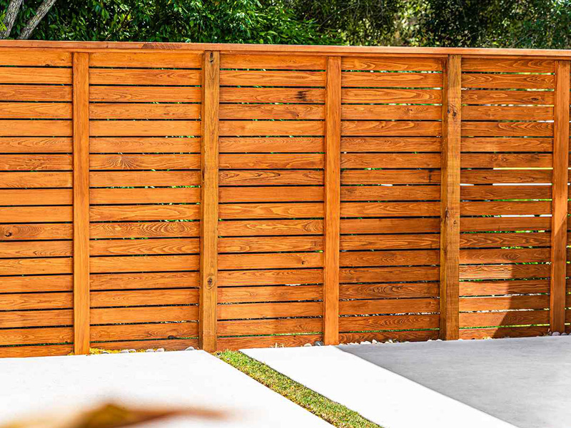 Commercial Wood Fence - Sarasota Florida