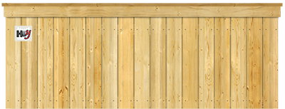 Cap and Trim - Wood Fence Option