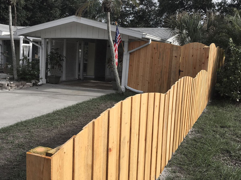Holmes Beach Florida Fence Project Photo