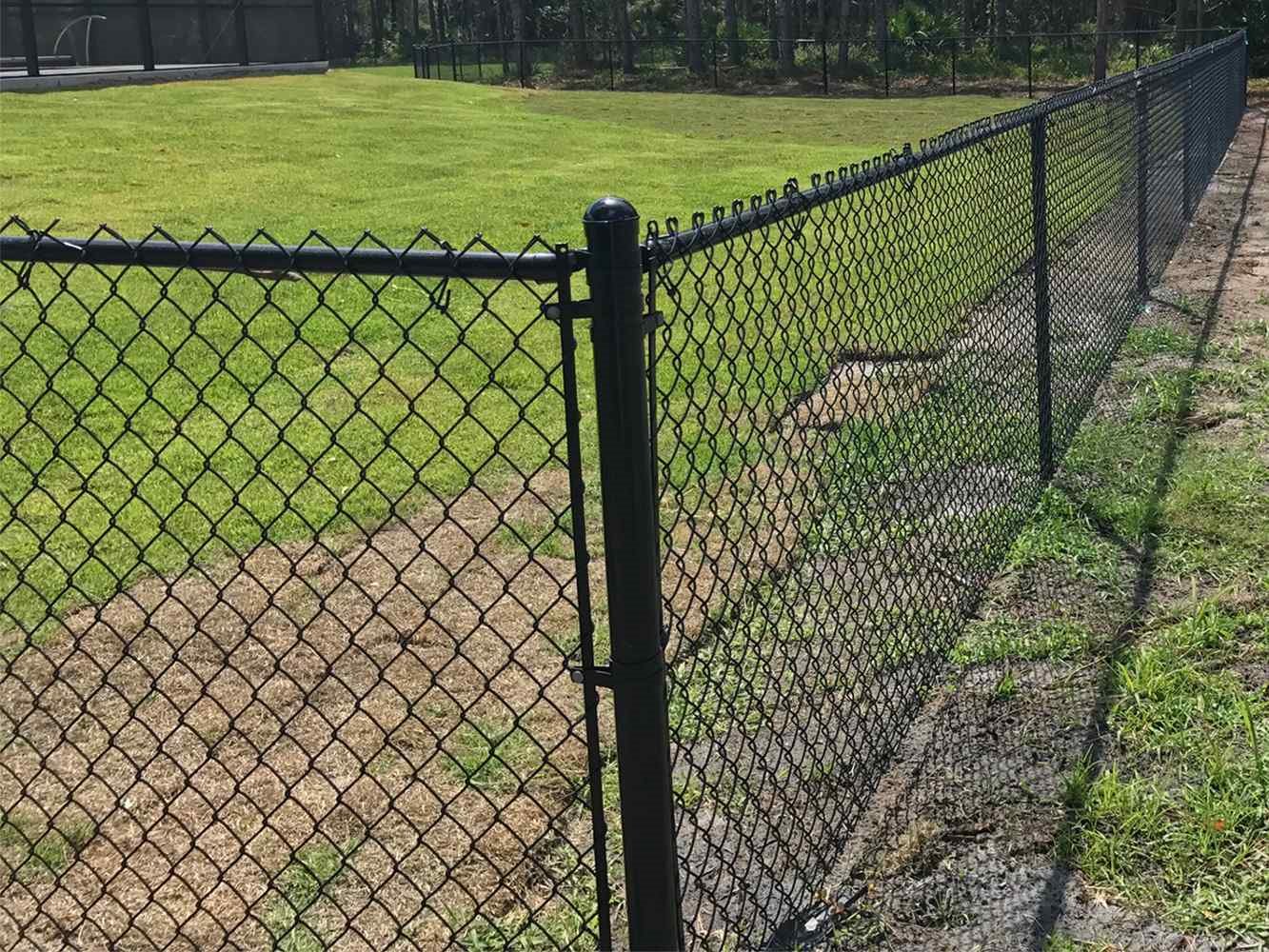 chain link fence Siesta Key Florida