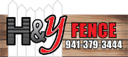 H&Y Fence Fence Logo