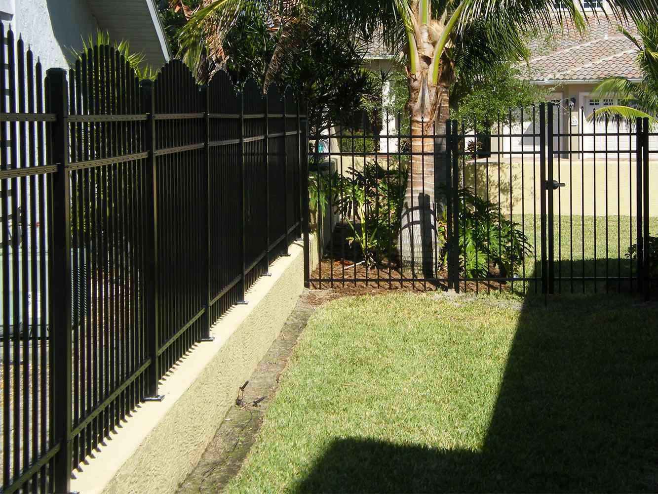 Aluminum Fence Project by Sarasota, Florida Fence Company